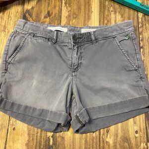 Anthro Pilcro and the Letterpress Hyphen Gray Chino Shorts 28